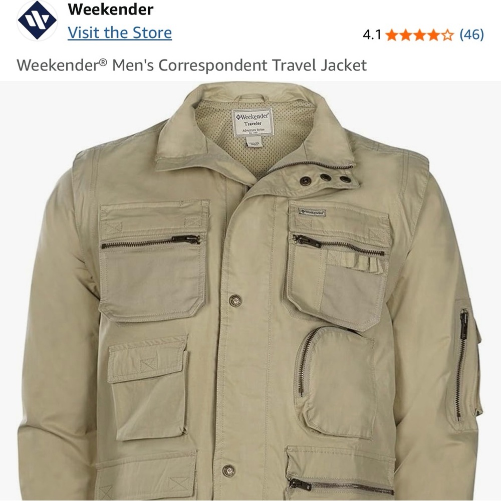 Weekender Tan Jacket - Picture 7 of 8